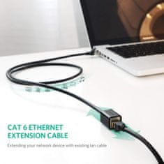 Ugreen Ethernet nastavak (RJ45, UTP), Cat 6, 2m
