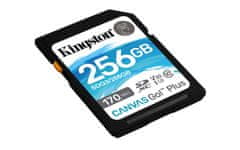 Kingston Canvas Go! Plus SD memorijska kartica, 256 GB