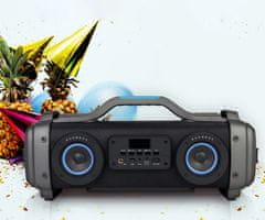 Platinet Boombox PMG78B Bluetooth zvučnik, 51 W, LED