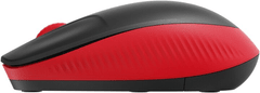 Logitech M190 Wireless miš, crvena