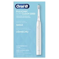 Oral-B Slim Clean 2000 White sonična električna četkica za zube