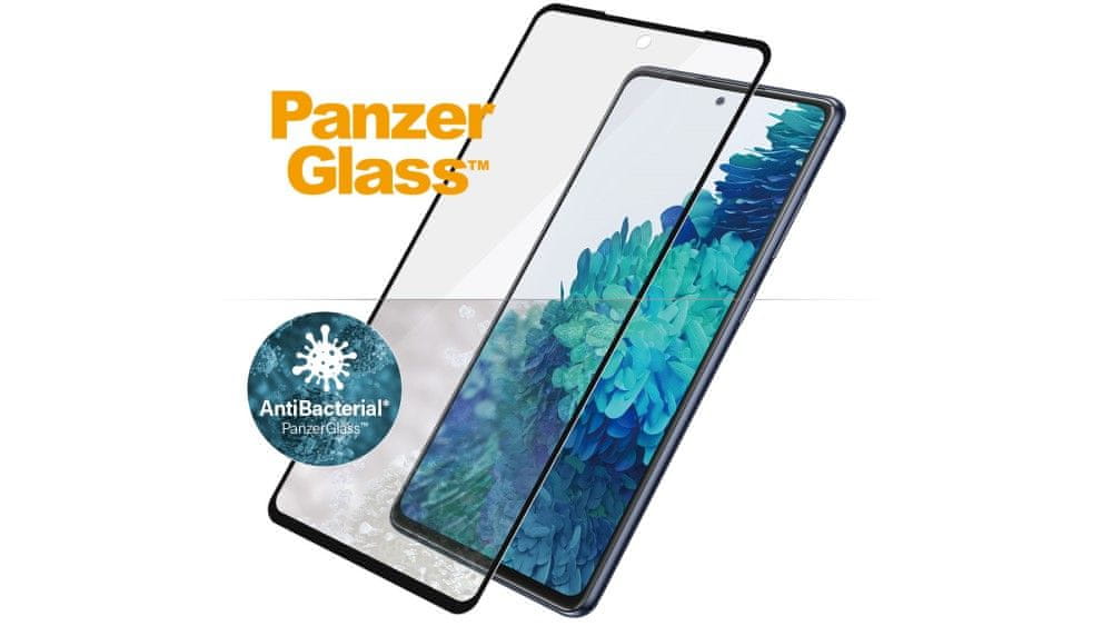 PanzerGlass Edge-to-Edge Antibacterial za Apple iPhone 13,71 cm/6,7″ P2712, crno