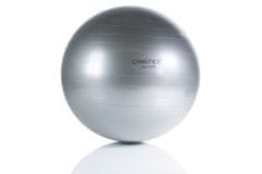 Gymstick lopta za vježbanje, 75 cm, srebrna