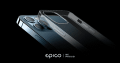 EPICO Hero Case ovitek za iPhone 12/12 Pro, prozirna