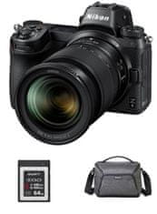 Nikon kit Z6 bezrcalni fotoaparat + objektiv 24-70 + XQD kartica, 64GB + torba