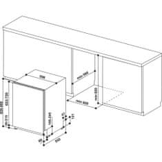 Whirlpool WI 7020 P perilica posuđa