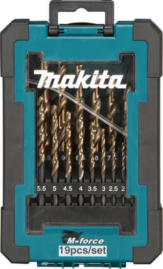 Makita 19-dijelni set M-force svrdla za metal D-67583