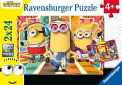 Ravensburger Minioni 2 slagalica, 2x 24 dijelova