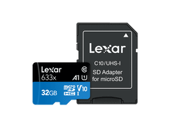 Lexar High-Performance 633x microSDHC kartica , 32 GB, UHS-I