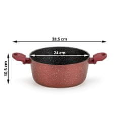 Rosmarino Lava Stone Grape lonac, 3 l - 24 cm