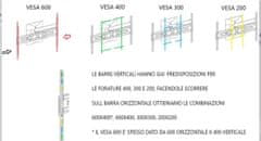 Meliconi 480983 SlimStyle Plus 600 SDR nosač za televizor