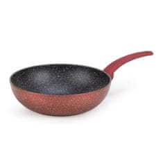 Rosmarino Lava Stone Grape wok, 28 cm + besplatna zaštita od filca