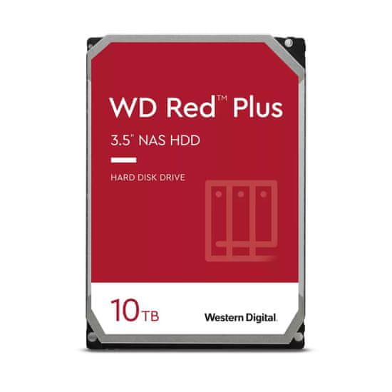 Western Digital Red Plus tvrdi disk, 10 TB, SATA3, 6 Gb/s, 7200, 256 MB