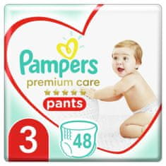 Pampers pelene gaćice Premium Care Pants 3 (6-11 kg) Midi 48 komada