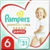 Pampers pelene gaćice Premium Care Pants 6 (15+ kg) Extra Large 31 komada.