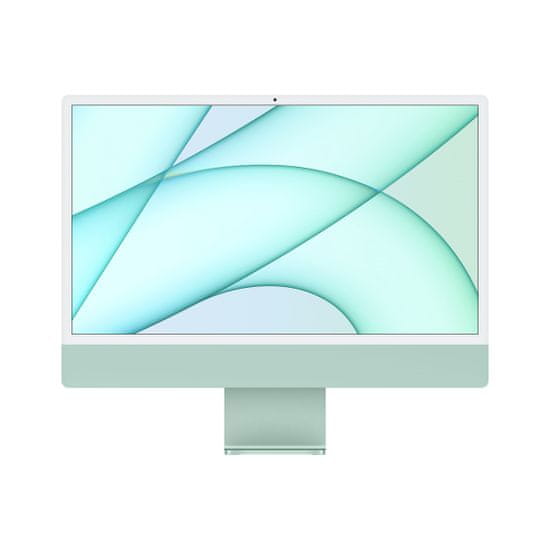 Apple iMac 24 računalo, 7C GPU, 256 GB, Green - SLO (mjv83cr/a)