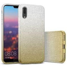 Bling maskica za Samsung Galaxy A52, silikonska, srebrna sa šljokicama