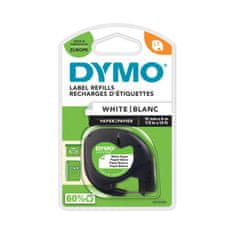 Dymo traka LTAG 12mm/4m PAP., bijela (912000)