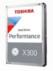 TOSHIBA X300 tvrdi disk, 12 TB, 256 MB, 7200 RPM, SATA 6Gb/s, 8,89 cm (3.5)