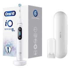 Oral-B iO Series 8 magnetna četkica za zube, White Alabaster