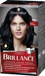  Schwarzkopf Brillance boja za kosu, 891 plavo crna 