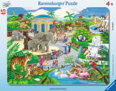 Ravensburger slagalica Posjetite zoološki vrt, 45 dijelova (6661)