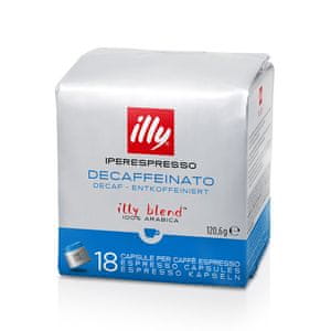 Illy kava u kapsulama IE Cube Decaf, 18 kapsula