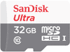 SanDisk Ultra MicroSDXC memorijska kartica, 32 GB, UHS-I + SD adapter