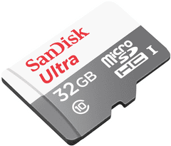 SanDisk Ultra MicroSDXC memorijska kartica, 32 GB, UHS-I + SD adapter