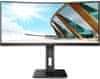 AOC CU34P2A VA WQHD monitor, zakrivljen