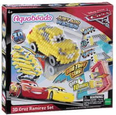 Aquabeads 3D Cars 3 Cruz Ramirez komplet s kuglicama