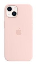 Apple Silicone Case with MagSafe futrola za iPhone 13, silikonski, Chalk Pink (MM283ZM/A)