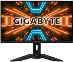 Gigabyte M32U monitor, 4K UHD, IPS, 144 Hz, HDR 400, KVM