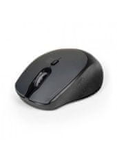 Port Designs miš, bežični, USB-A, USB-C, nečujni, crni