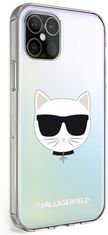 Karl Lagerfeld Mirror Choupette Head maska za iPhone 12 Mini, reflektirajući (KLHCP12SCIR)