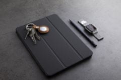 EPICO privjesak za ključeve AirTag Leather case with logo, crni (9910131300001)