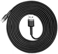 BASEUS Catklf-UG1 podatkovni kabel, brzo punjenje, USB-C, 2A, 3 m, crni