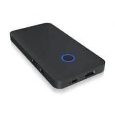 IcyBox IB-DK2108M-C priključna stanica, 8 u 1, USB-C, PowerDelivery do 100 W