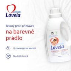 Lovela Baby tekući deterdžent, 1,45 l/16 pranja, šareno rublje