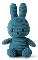 Bon Ton Toys Miffy Corduroy zeko mekana igračka, 23 cm, plava