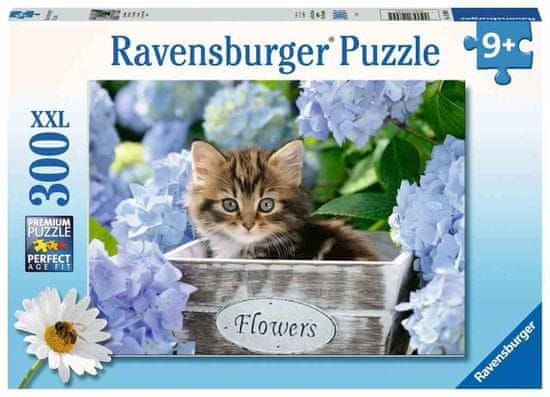 Ravensburger Mačka u loncu za cvijeće slagalica, 300 komada