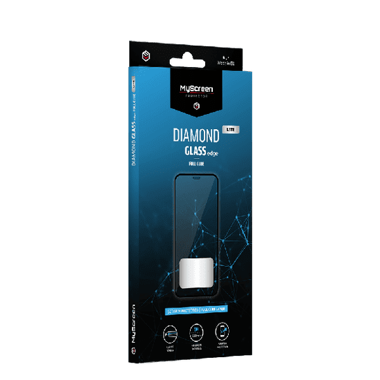 MyScreen Protector Diamond Lite Edge Full Glue zaštitno kaljeno staklo za iPhone 13 / 13 Pro