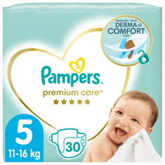 Pampers Premium Care pelene, vel. 5, 11 kg-16 kg, 30 komada