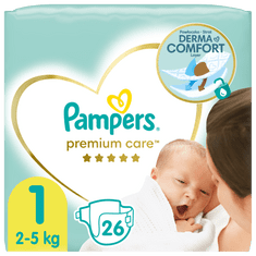 pelene Premium Care 1 Newborn (2-5 kg) 26 komada