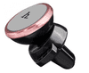 CA3 magnetni držač, univerzalni, za ventilaciju, crno-ružičasti