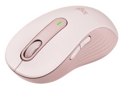 Logitech Signature M650 miš, veličina L, Bluetooth, roza (910-006237)