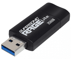Patriot Supersonic Rage Lite USB 3.2 memorijski ključ, 256 GB, 120MB/s (PEF256GRLB32U)