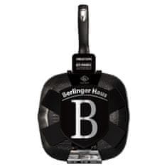 Berlingerhaus Black Silver Collection grill tava, s mramornom površinom, 28 cm