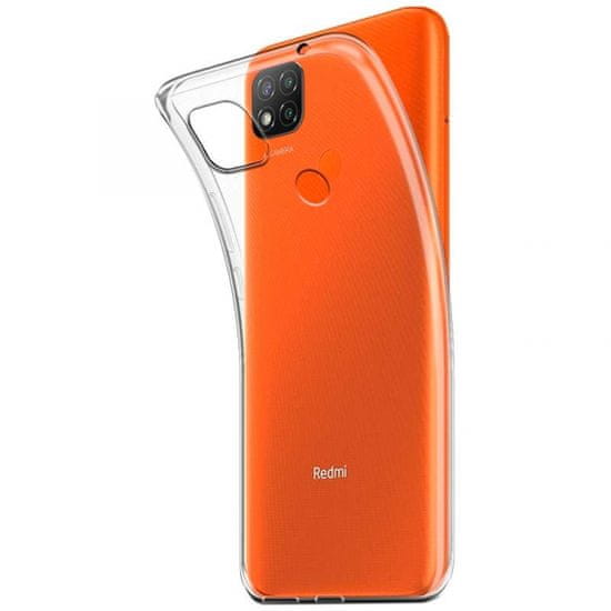  maskica ​​za Xiaomi Redmi 9C, silikonska, ultra tanka, prozirna 