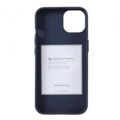 Goospery Soft Feeling maskica za iPhone 13 Pro, silikonska, tamno plava
